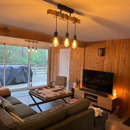 Chalet Du Bonheur - La Jenny Naturist Area Le Porge Bagian luar foto