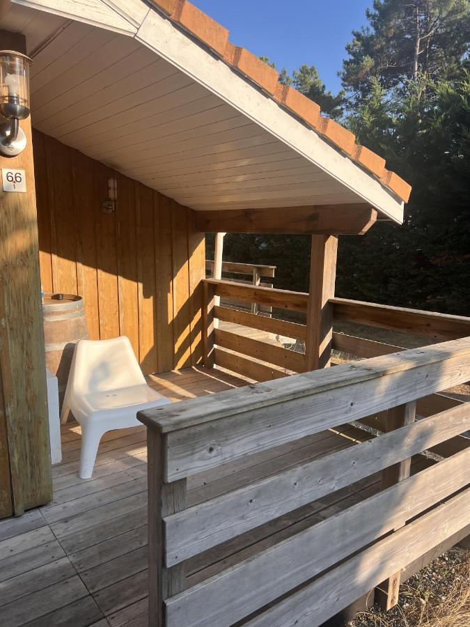 Chalet Du Bonheur - La Jenny Naturist Area Le Porge Bagian luar foto